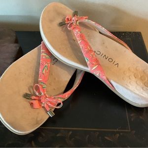Vionic flip flip sandals PINK